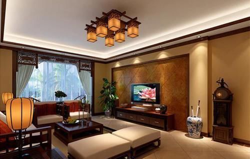 中式风格|退休老夫妻刚装修的新房,完工后,楼上楼下都被抢着围观!