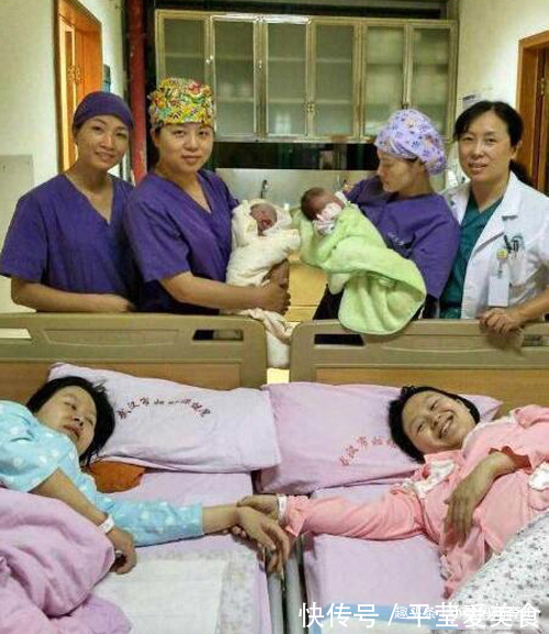 女儿|最累姥姥出现了,三胞胎女儿各生了三胞胎,网友:9个宝宝,酸了