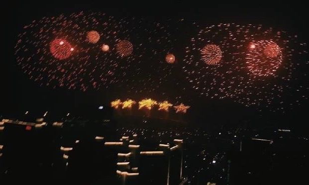 鳥巢|淚目！原來鳥巢夜空中的五星煙花，是為這一刻而燃！