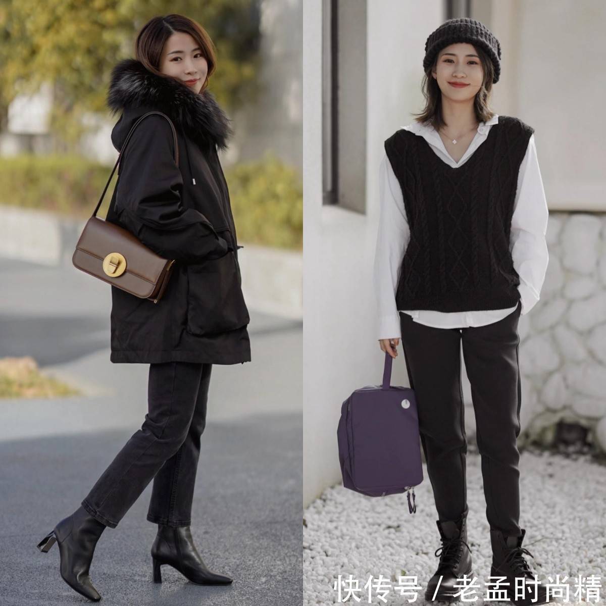 穿搭 身高只有153cm,但却靠着穿搭圈粉