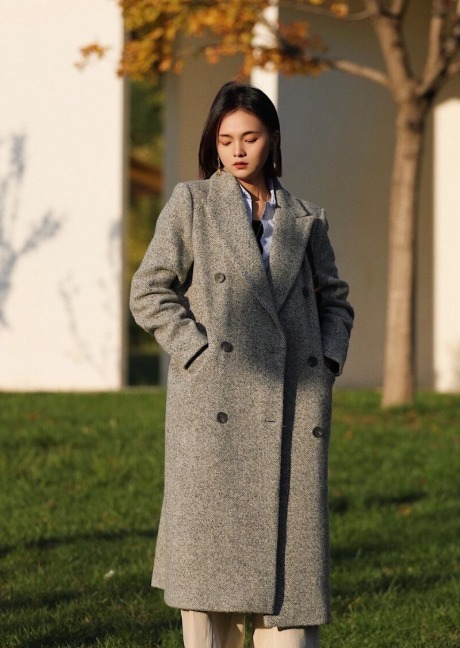 针织衫 普通人穿大衣,只要学会选款和搭配,也能时髦不俗气!