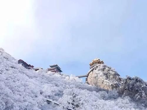 据传老子生|这座山：相传和老子有很大关系，尤其是冬天的雪景更是美妙绝伦！