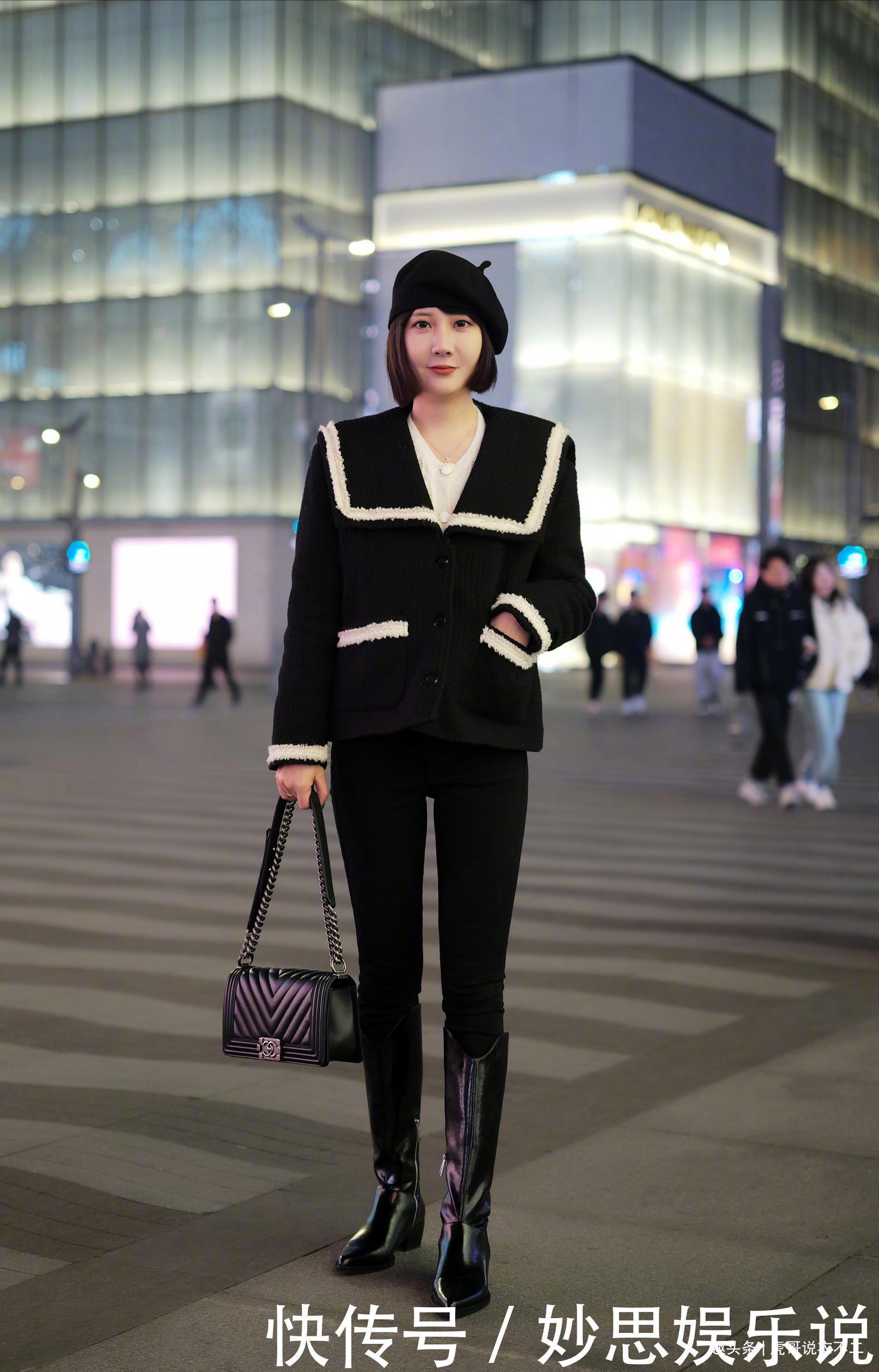 冬装怎么搭才好看又迷人看看街拍达人怎么穿,轻松变身时髦精