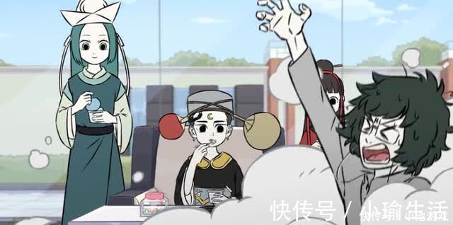 帮凶|非人哉:哪吒让小朋友打白泽,精卫也成帮凶,白泽表示太过分。