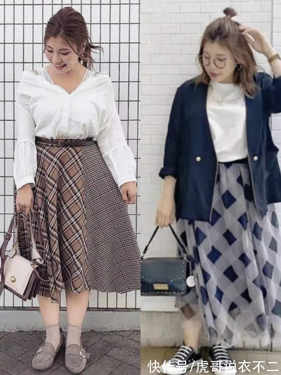 身材|谁说“胖人”穿衣不好看？160斤的她穿衣有道，照样美得优雅