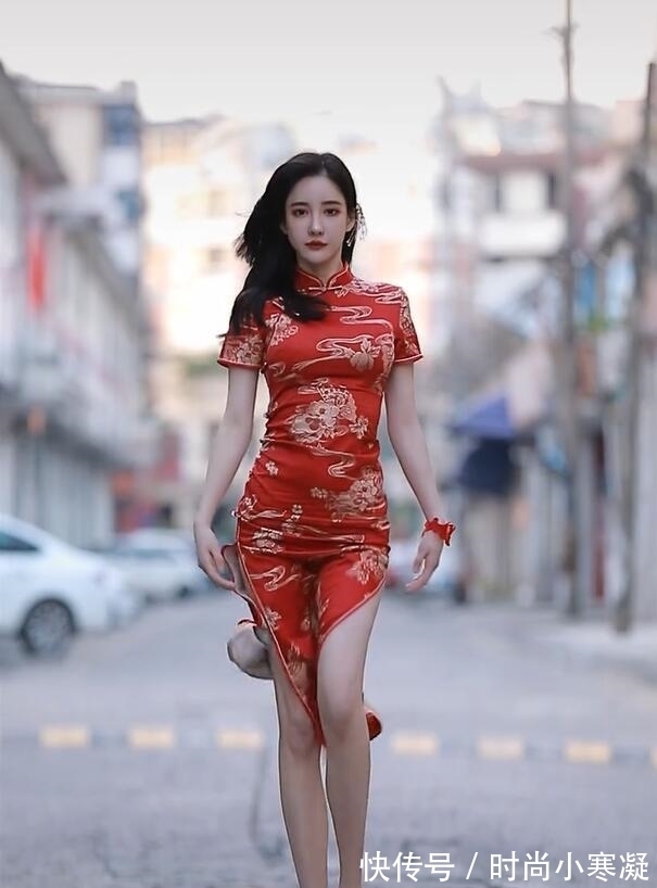 美女|不过时的旗袍造型,穿出了女人的高级感