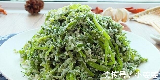 茼蒿|蒸菜时多放一点此物,蒸出的菜不变色不成坨,现在知道不晚