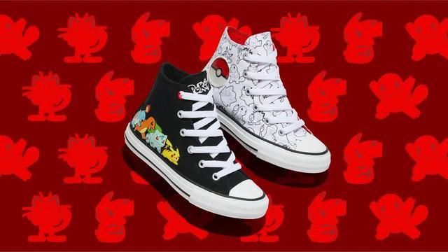 converse 庆祝宝可梦25周年 Pokémon x Converse联动推出多款鞋子/帽子/服装