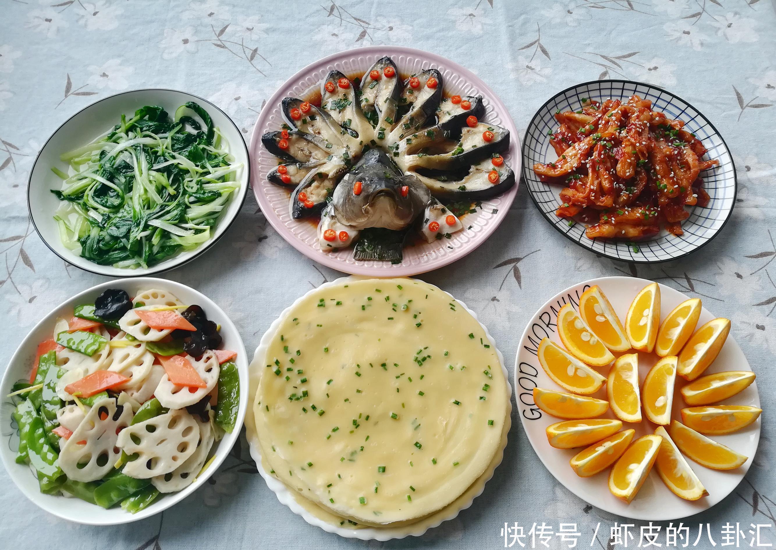 南方媳妇做的晚餐，在朋友圈火了，朋友：好吃实在，不需要假精致