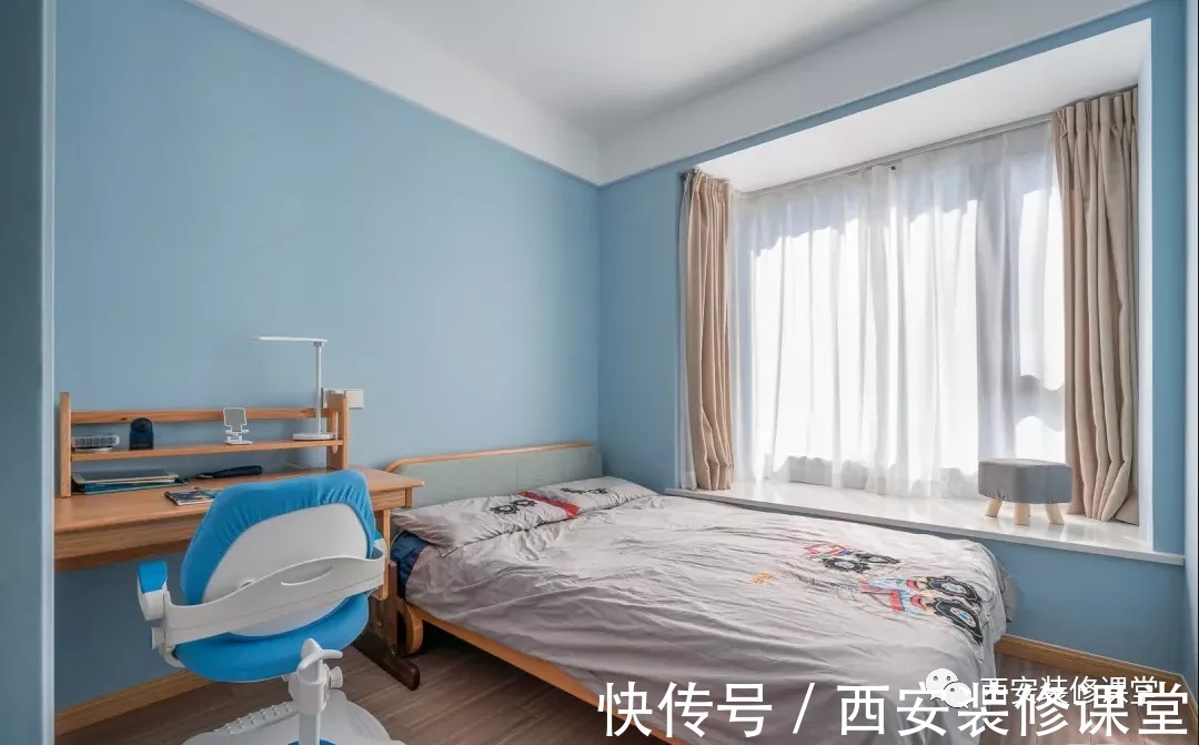 原木清新家|115㎡三室纯南户型,打造原木清新家