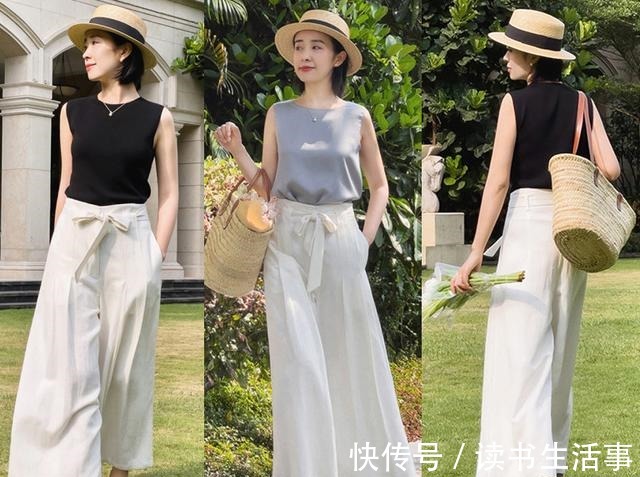 搭配 这才是今夏超火的“白裤子”搭配优雅又显高级,轻松穿出好气质!
