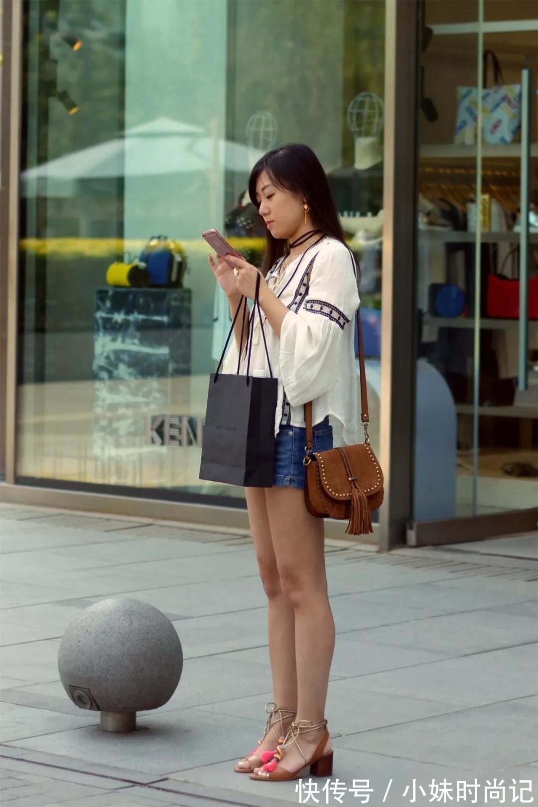 时尚 街拍路人,不分年龄的穿搭参考,百搭时尚不挑人