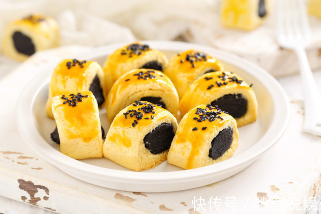 小点心|咬一口酥掉渣，健康美味小点心，做法特别简单，是烘焙入门必学款