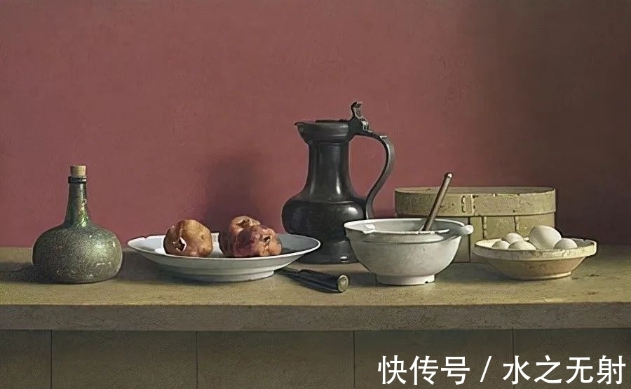 油画#荷兰当代超写实静物画家哈勒曼特的静物油画作品