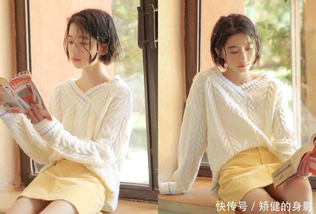 短头发女生看过来,这4款扎发发型,超美的!