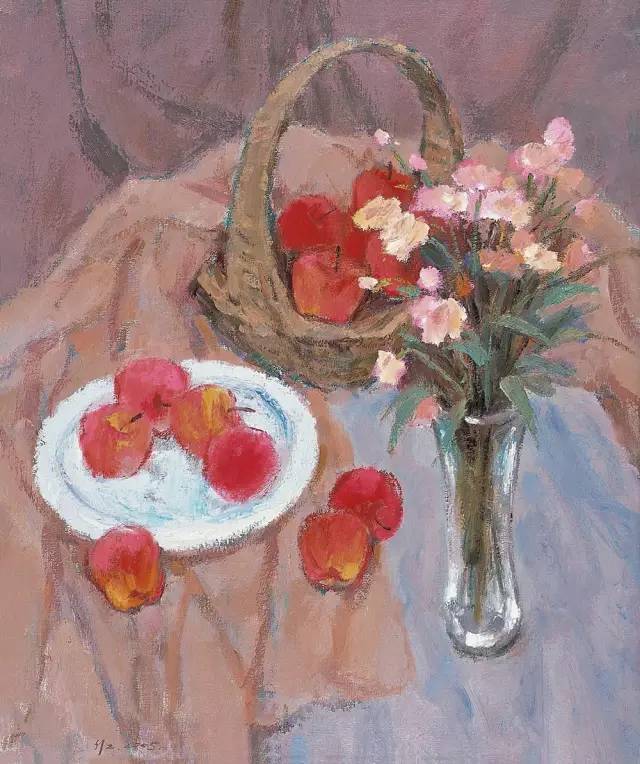 高级色彩,沈行工独特的诗意性油画