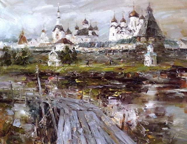 艺术学院!奔放的心:俄罗斯女画家安捷利卡超凡脱俗、别具一格的油画作品