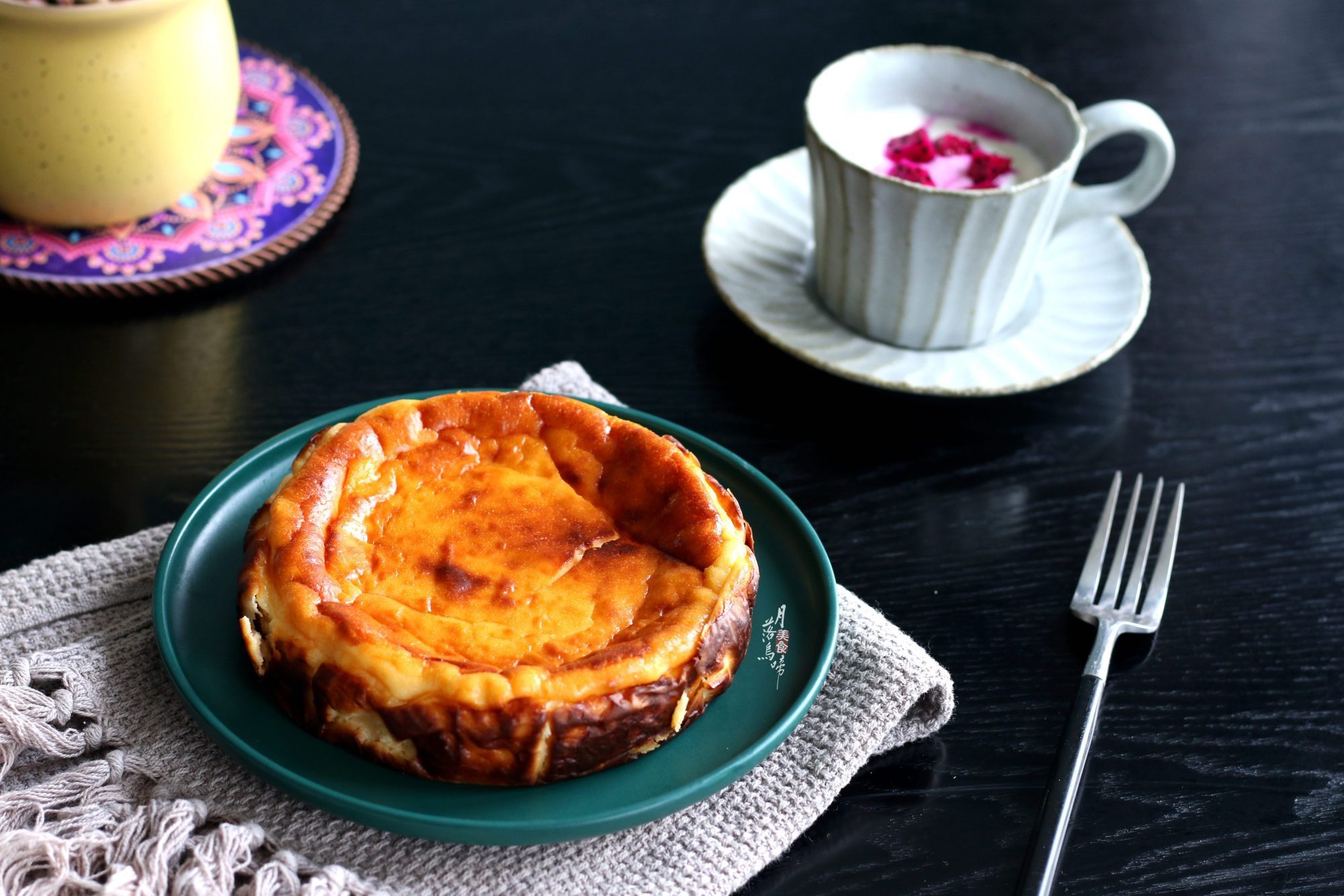 火遍全网的巴斯克蛋糕,终于拔草!原来这么简单,连面粉都不需要