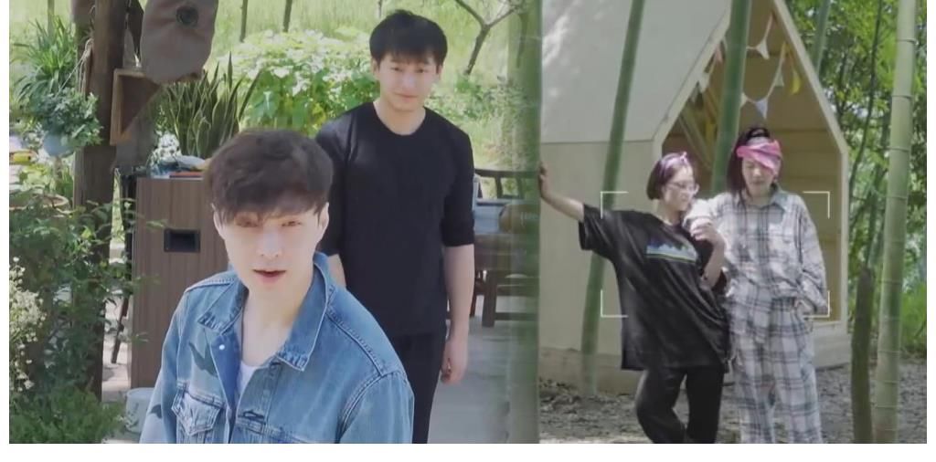 劉勝英|金靖飛行蘑菇屋，自信和張藝興斗舞，樹(shù)屋外凹造型吸引藝興目光