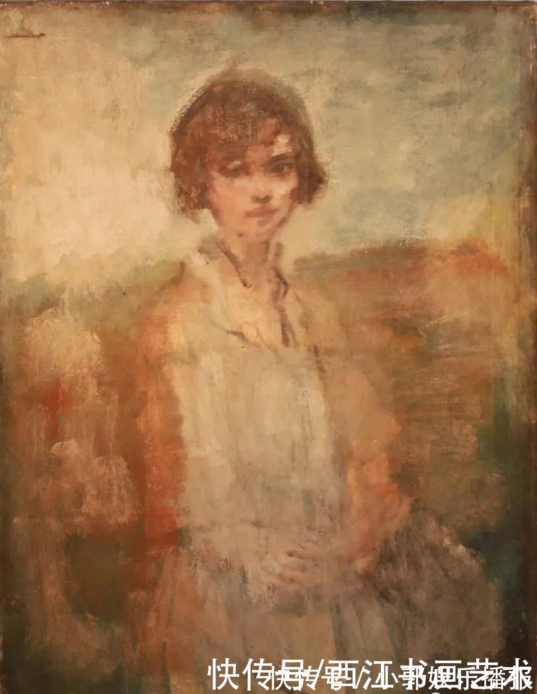 麦克沃伊&有质感的水彩肖像:英国画家亚瑟.麦克沃伊作品选