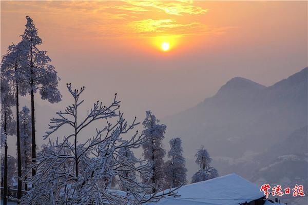 发现|发现常德之美：东山峰看雪