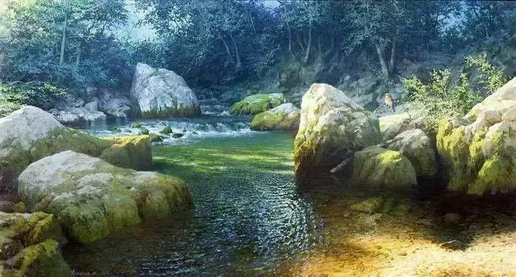 费多罗夫&俄罗斯风景画大师米哈伊尔·费多罗夫油画欣赏