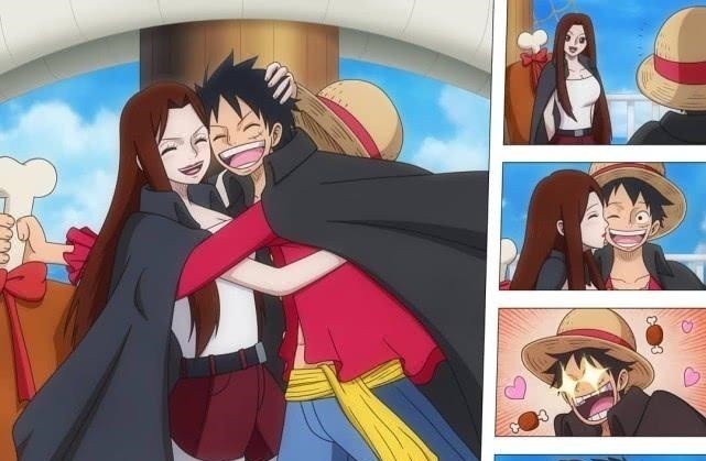 红发|海贼王,粉丝理想中的路飞妈妈形象,山治女版红发居然这么美
