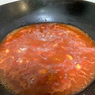 番茄鲜虾面|番茄鲜虾面