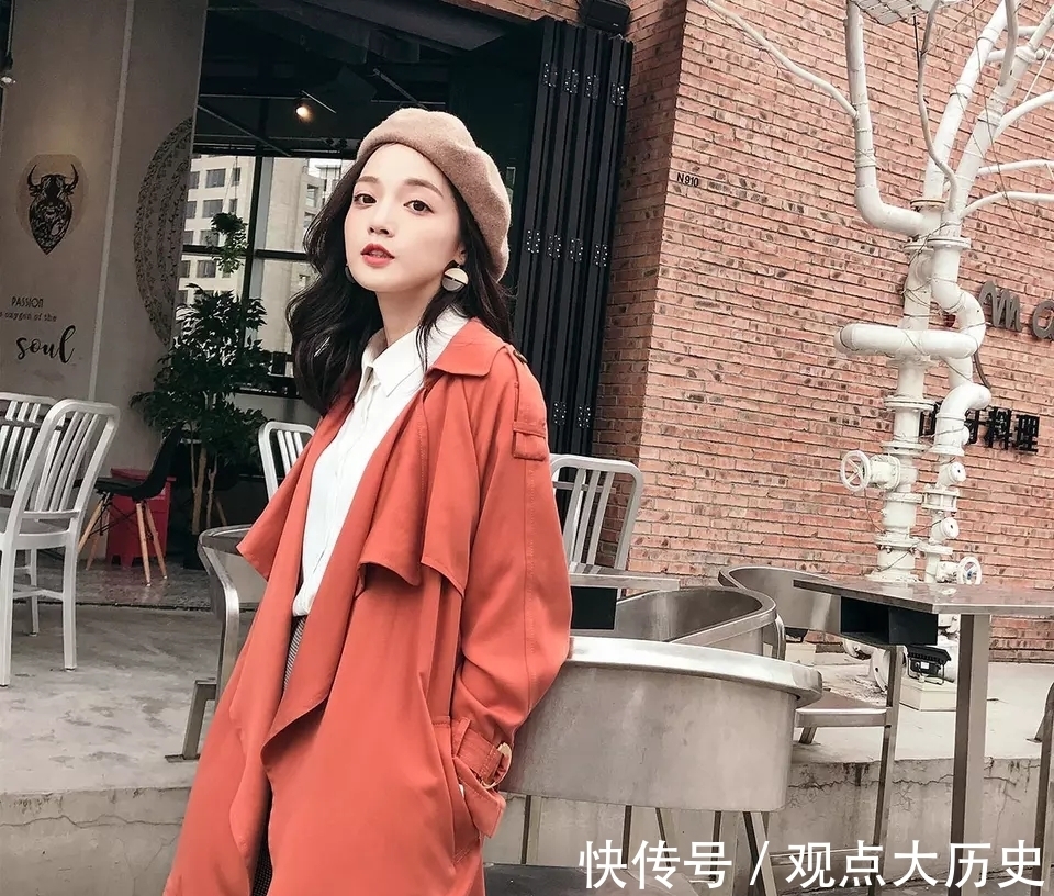 双排扣|秋冬时尚风衣来袭，不负风光不负亲