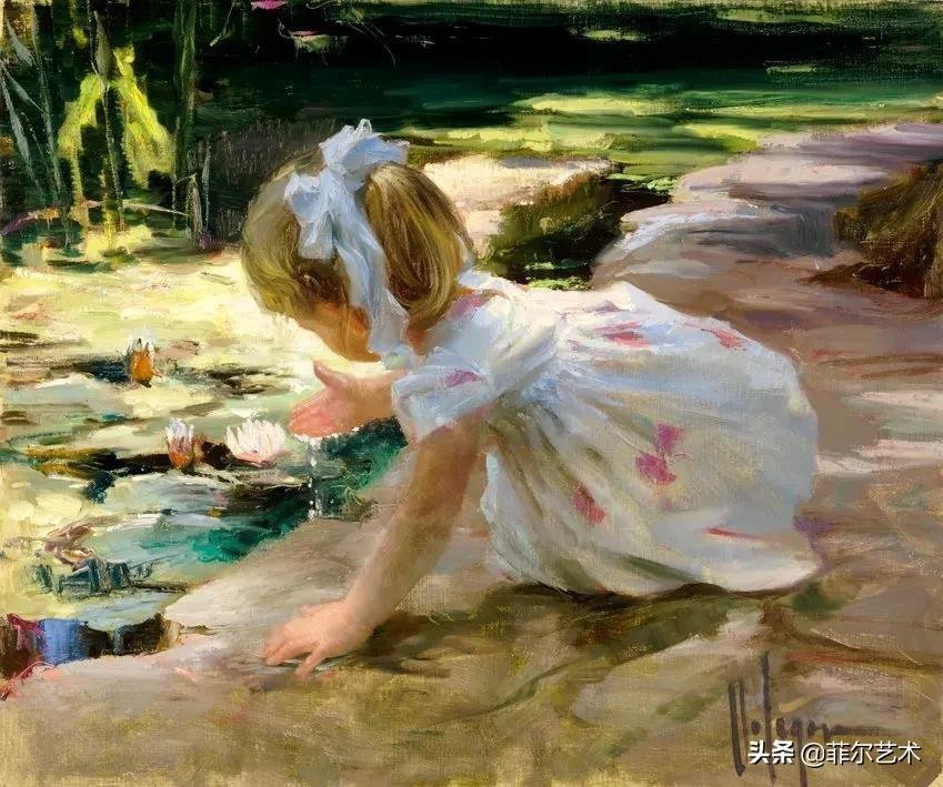 哈巴罗夫斯克&犹如花朵绽放,美得让人难忘~俄罗斯画家人物油画作品欣赏