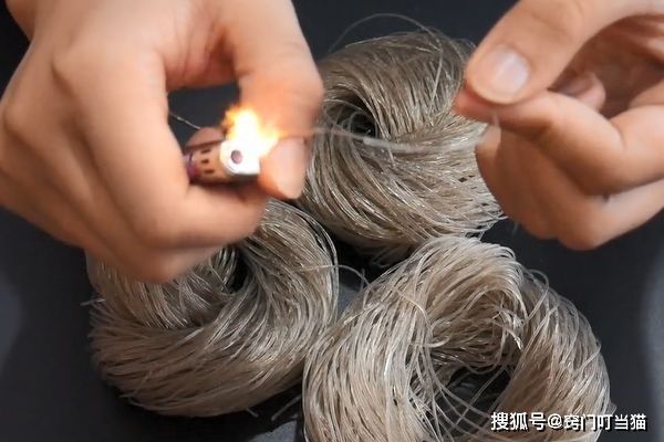 噼里啪啦|红薯粉用打火机烧一烧,好多人不知道有啥用,但用过的人都夸好