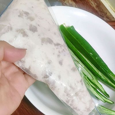 小米椒|虾滑酿秋葵