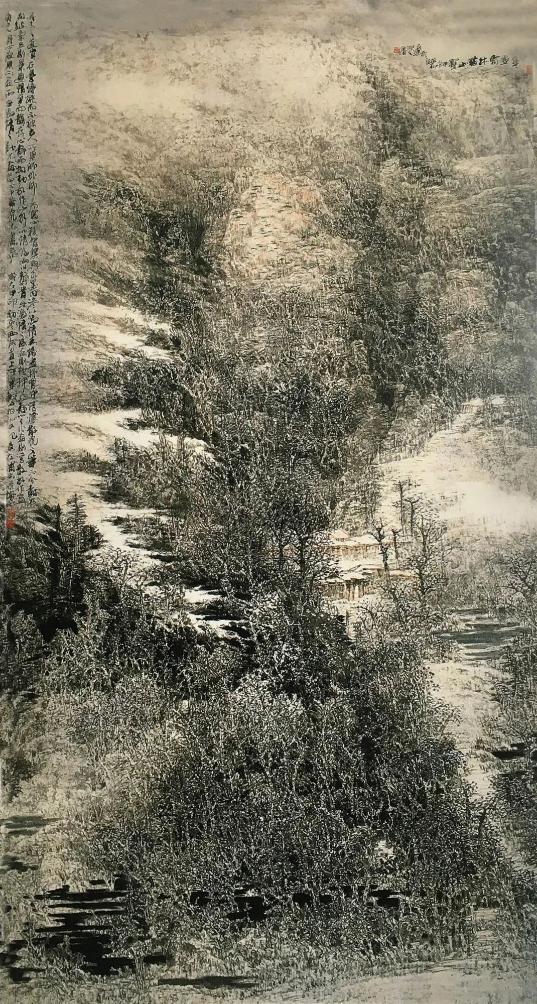 弃武从文!笔歌墨舞·喜庆元宵——壬寅2022年宋柏松国画作品鉴赏