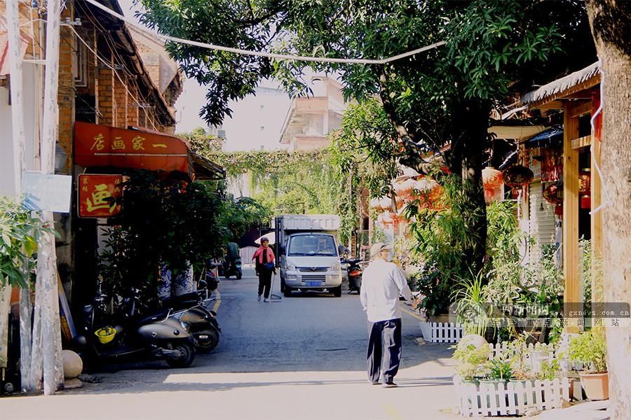 唐人文化街上的风景|高清图集：藏在南宁市区的老街巷 时光在这里慢下来