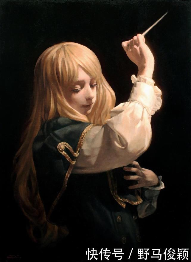 插画&光影运用十分成熟的一组插画作品!画面相当唯美值得学习借鉴!