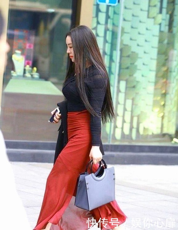 开钗|时髦性感的开钗裙,身材高挑很适合