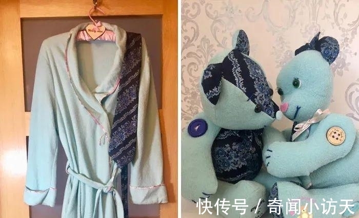 她可以将任何衣服,变成小熊公仔,可爱的外表下,蕴藏深意