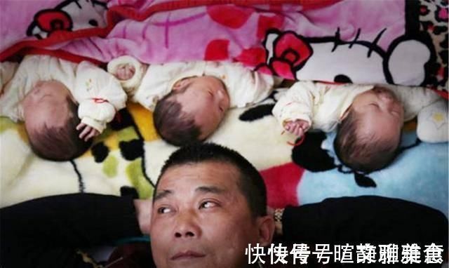 三胞胎|生下双胞胎后又生三胞胎,一家七口,全靠丈夫月入3000元养活
