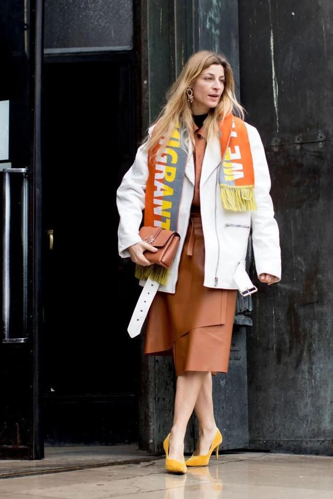  戴起来|天冷了，大围巾戴起来！