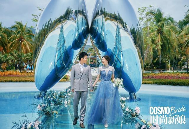 跳水皇后吴敏霞再拍婚纱照!穿薄纱裙美过女明星,老公帅到爆表