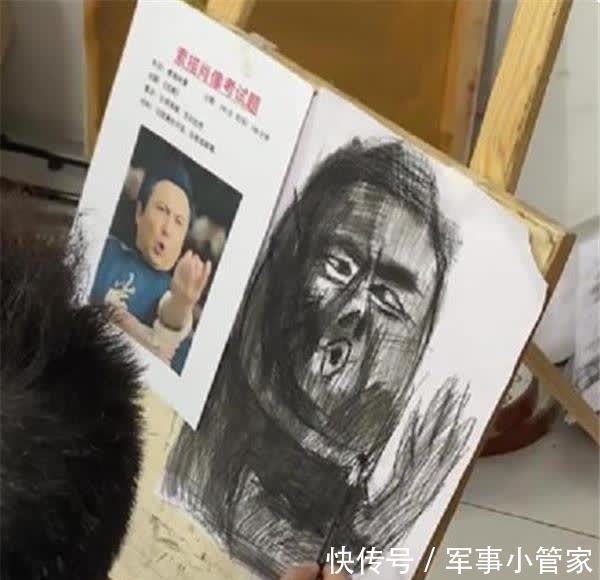 进化史&美术生“画沈腾”再现人猿进化史，网友：伤害性不大但侮辱性极强