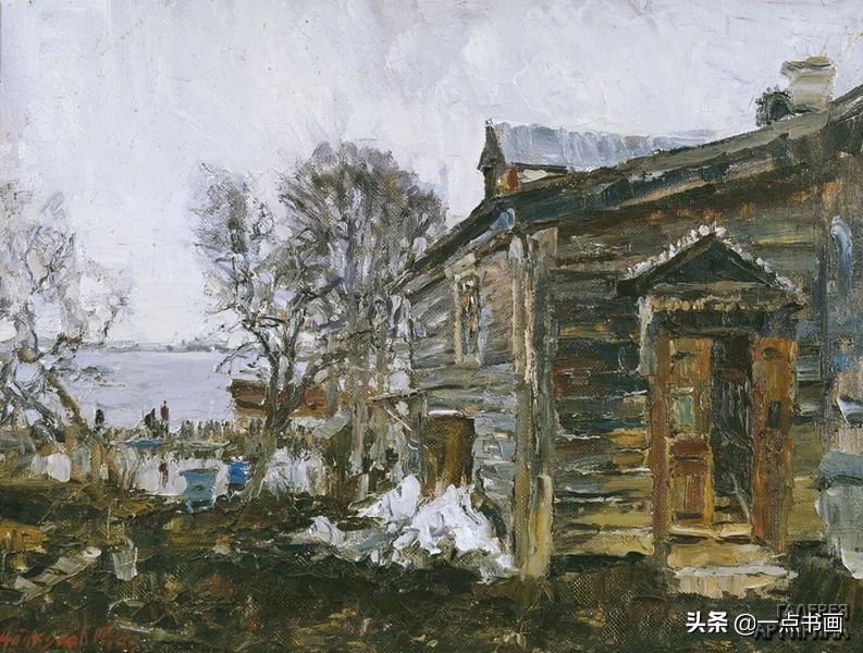 美术学院#阿巴库莫夫:被誉为俄罗斯的金笔,其画笔下都是净化的世界