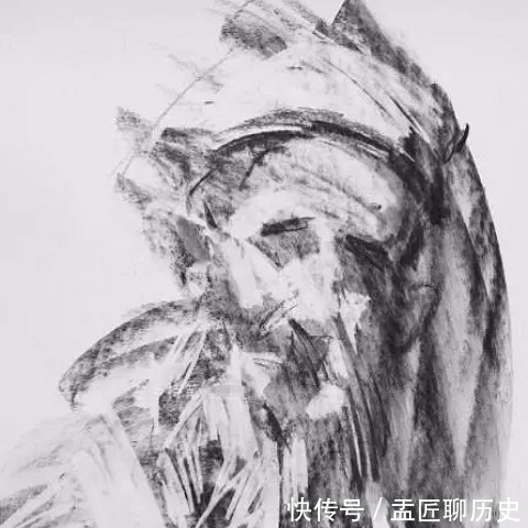 炭笔$美术生用炭笔乱花,看到最后效果,这差距也太大了