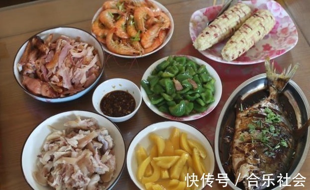 父亲生日宴的家常菜，6菜1甜汤，吃得很开心，比去饭店实惠太多