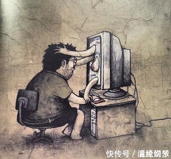 插画@这组内涵插画,刚看第一张笑喷了,看到第三张我就泪奔了