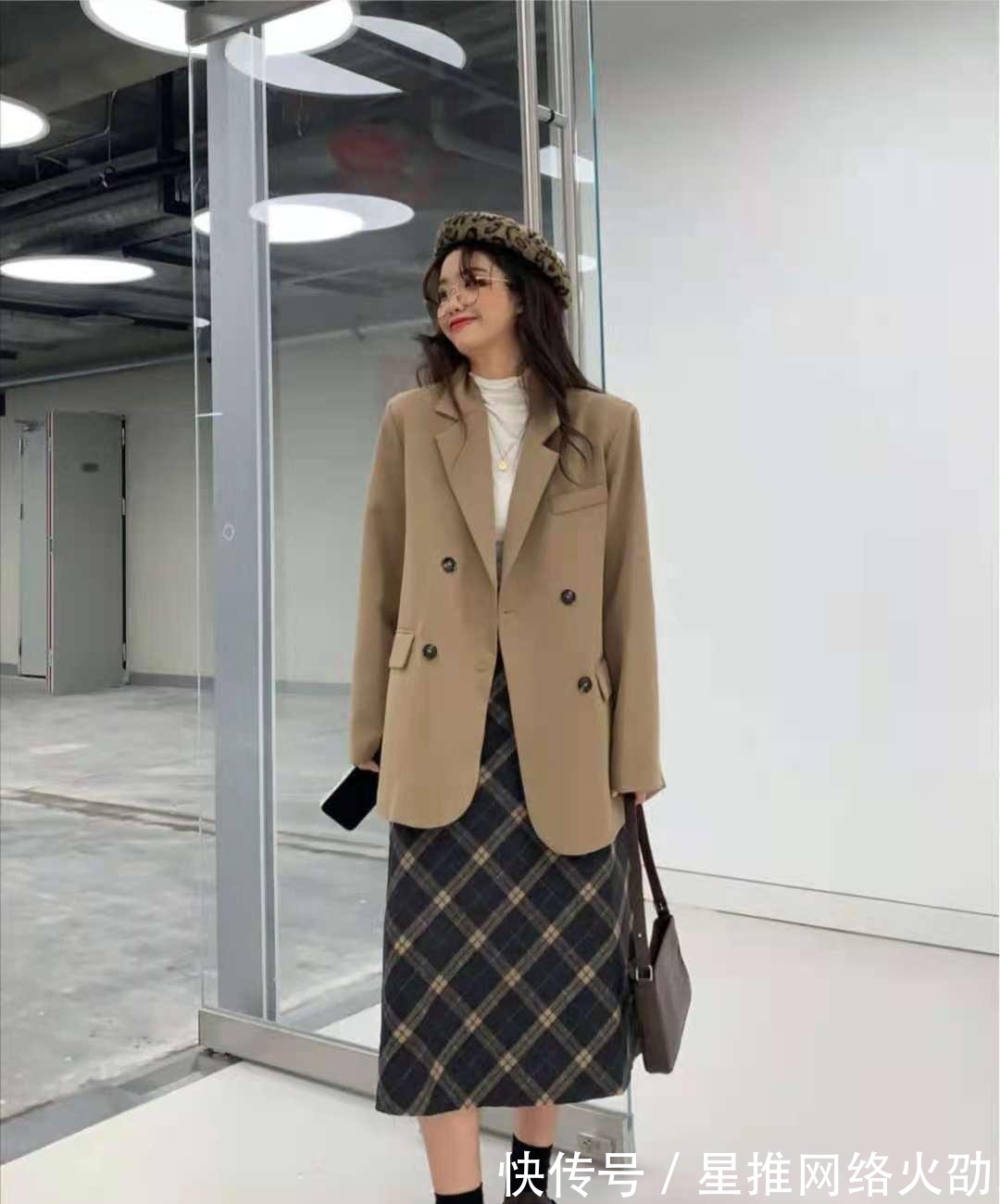 皮鞋|西装外套搭配什么裙子好看