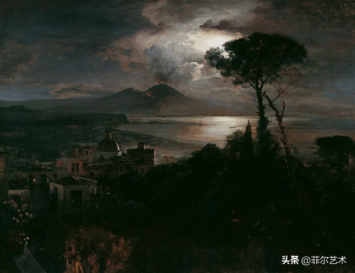 合辑|德国油画大师 Oswald Achenbach 风景油画作品合辑（陆） 欣赏