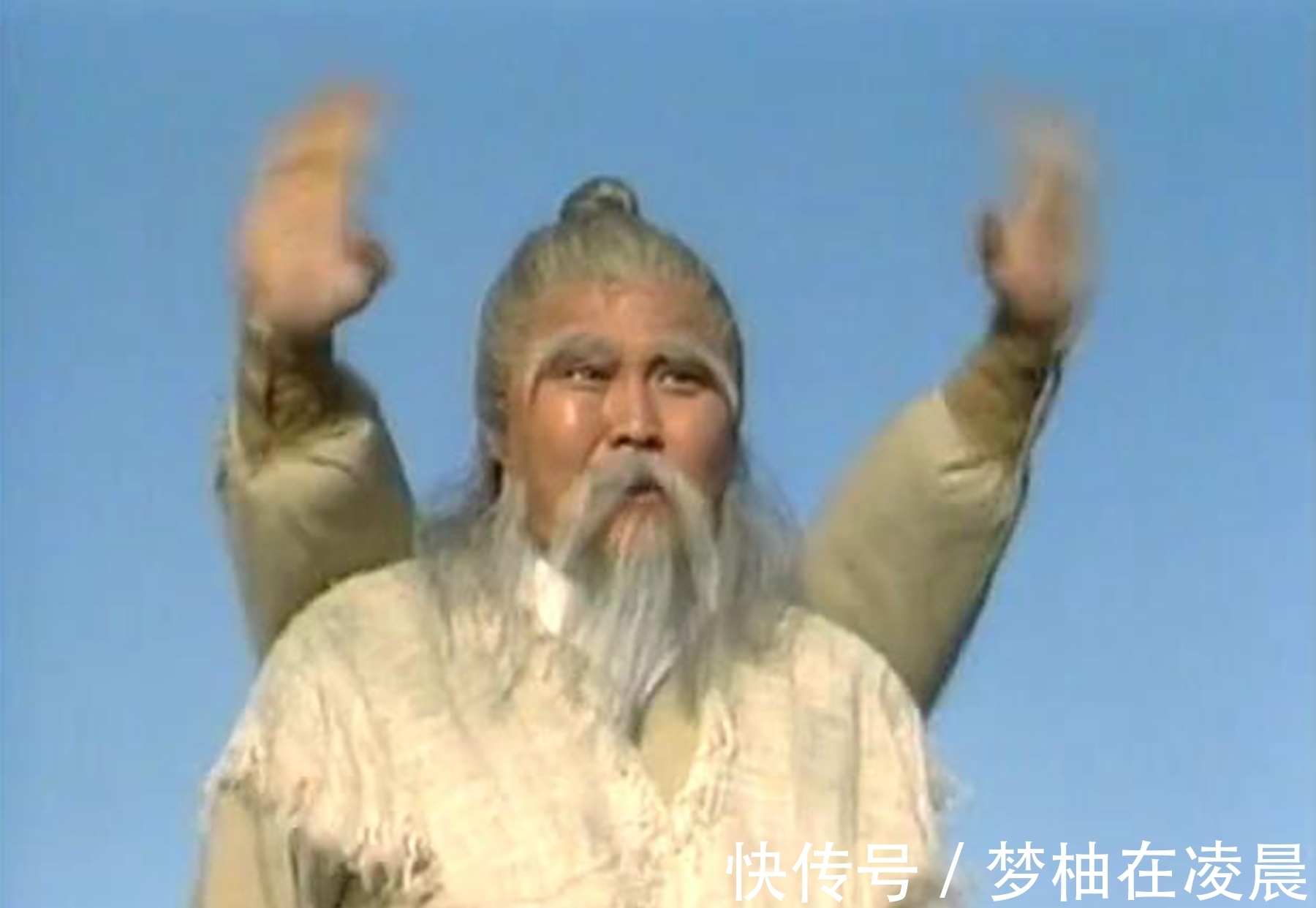 王重阳#射雕英雄传中,后期周伯通是否达到了一论王重阳的实力?