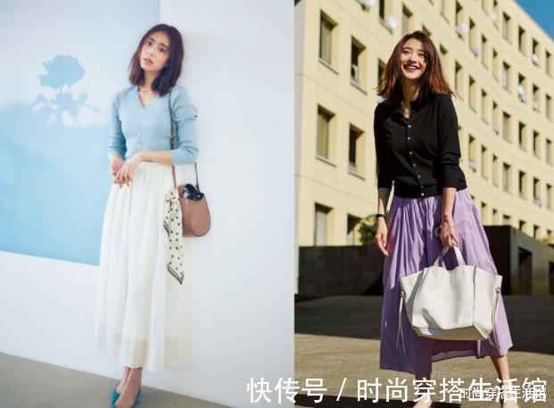 达平衡|建议中年女人,秋天穿裙子记住这4个搭配小技巧,年轻时髦有气质