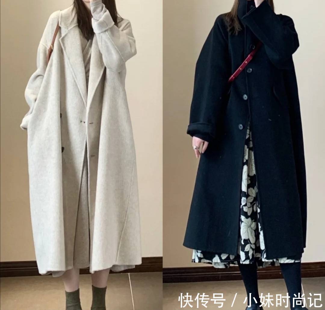 半身裙 过年的穿衣搭配公式:“大衣+半身裙”,不仅优雅显瘦更气质